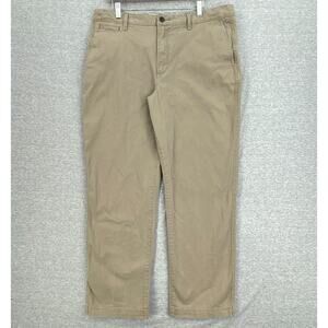 Magellan Pants Mens 36x30 Tan Khaki Straight Leg Outdoor Hiking Fishing Casual